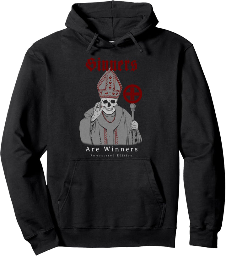 Sünder sind Gewinner Satanischer Dämon Satan Pullover Hoodie