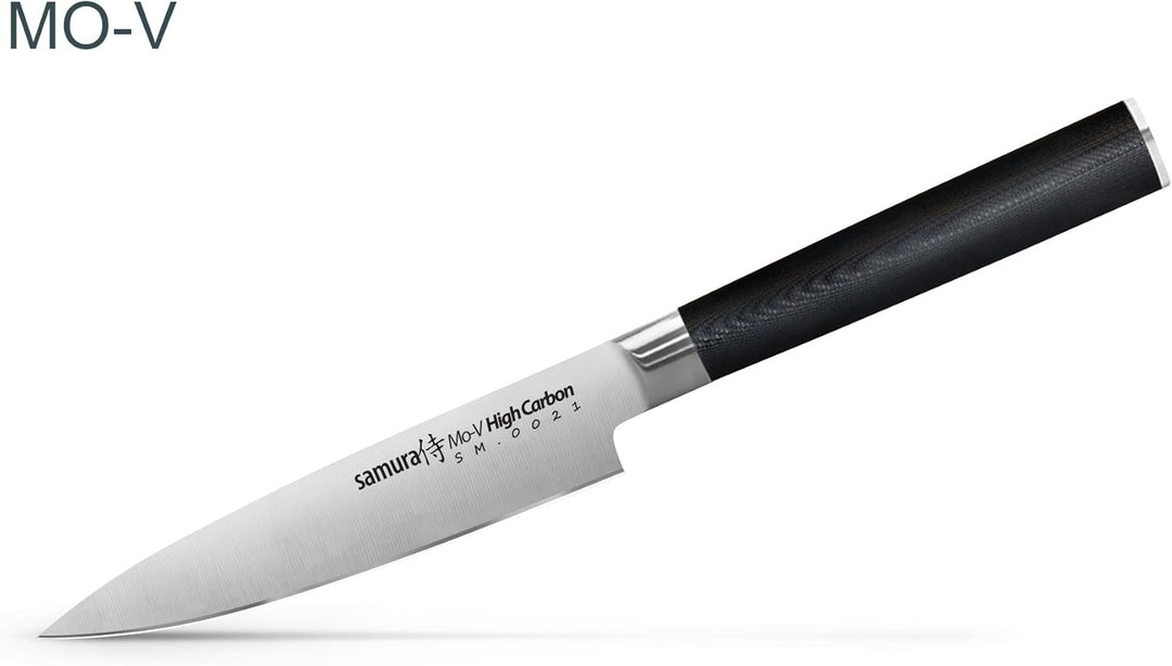 Samura MO-V Messer Geschenk Set in Holz Geschenkbox ultra-scharf, aus japanisch AUS 8 Edelstahl, 18