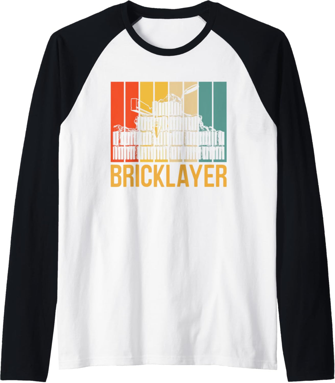 Retro Maurer Bauarbeiter Handwerker - Vintage Maurer Raglan