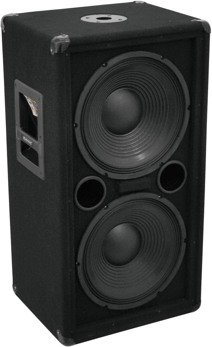 OMNITRONIC BX-2250 Subwoofer 800W | 2x12"-Subwoofer mit 800 W Leistung