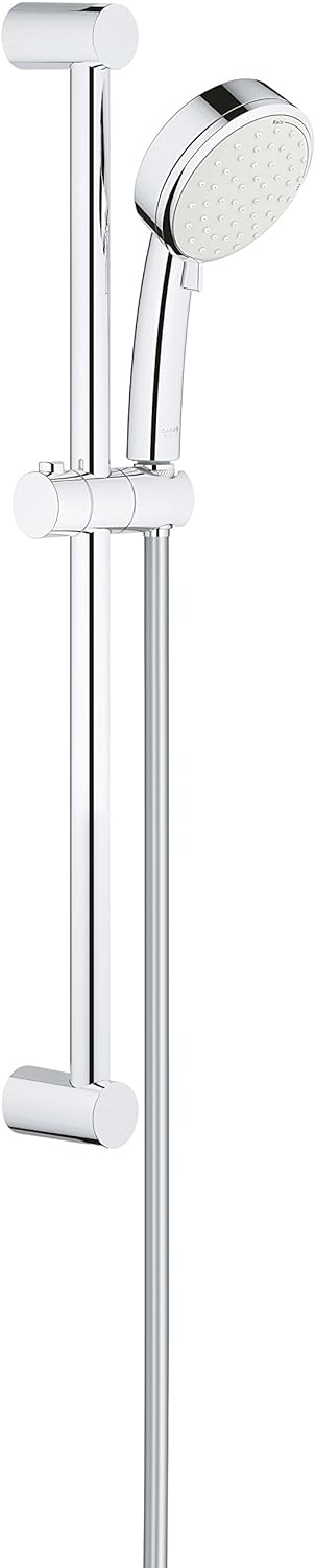 Grohe 27578002 Tempesta Cosmopolitan 100 Brausestangenset 2 Strahlarten, Chrom Brausestangenset 600m
