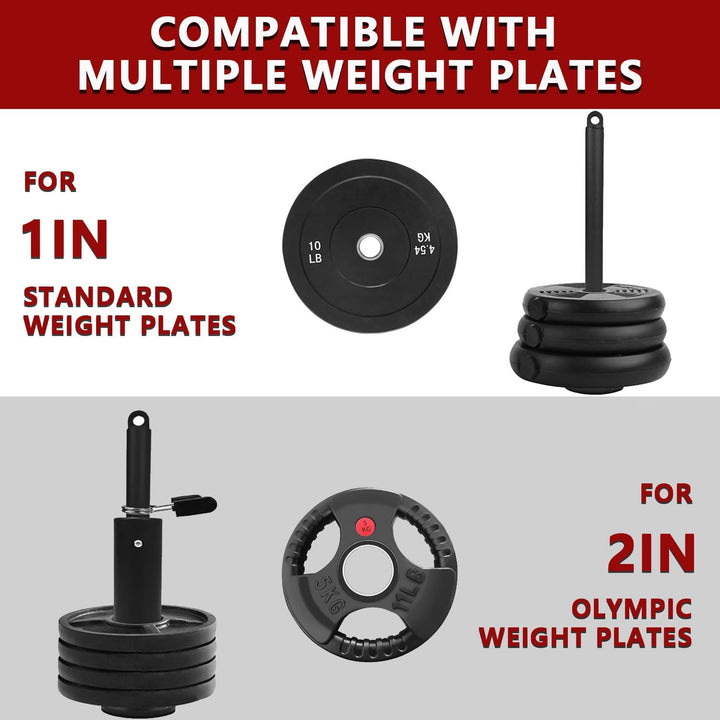 Favuit Ladestift, Fitness Gewichtsplatte Ladestift 25mm Kabelzug Latzug Lifting Weight Plate Loading