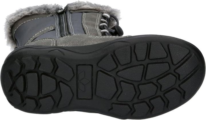 Lico Mädchen Cathrin Schneestiefel 25 EU Grau Silber, 25 EU Grau Silber