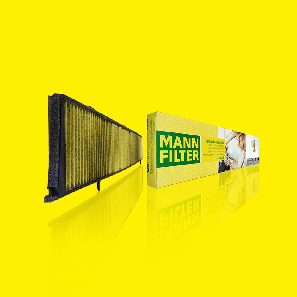 MANN-FILTER FP 8430 Innenraumfilter – FreciousPlus Biofunktionaler Pollenfilter – Für PKW, FP
