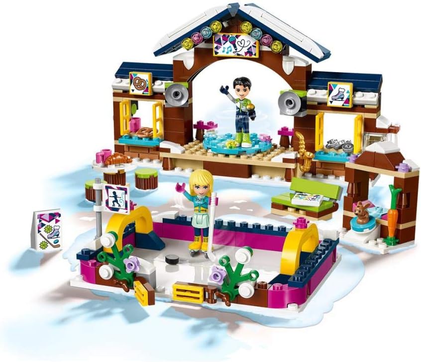 LEGO Friends 41322 - "Eislaufplatz im Wintersportort Konstruktionsspiel, bunt