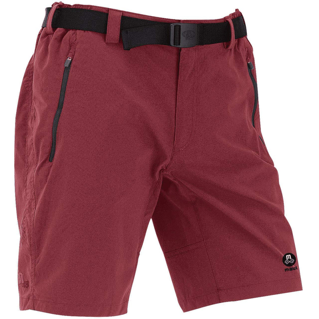 Maul Glishorn II-Bermuda kurz Elast Dark Grey 48 93 Chilli Red, 48 93 Chilli Red