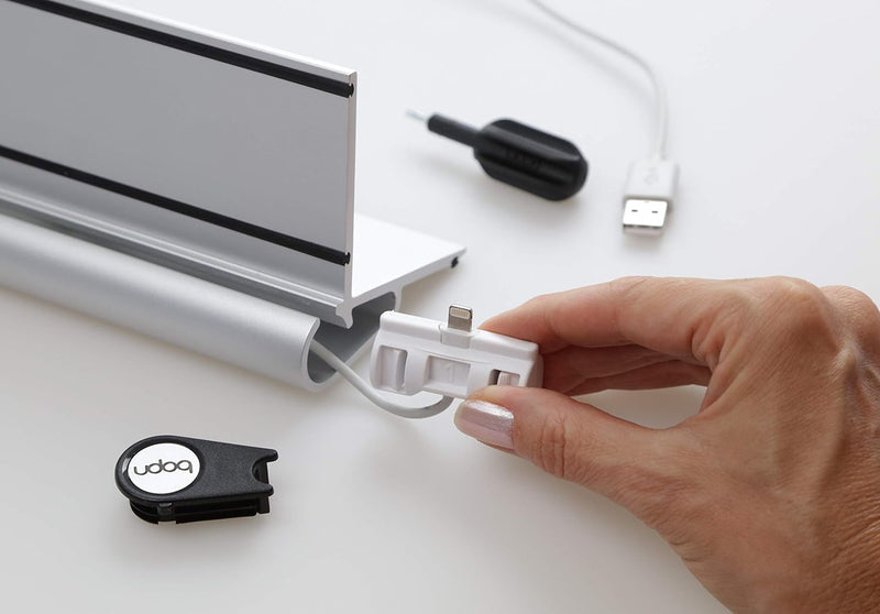 udoq 250 Ladestation für iPhone AirPods und Watch, mit Power Delivery Charger, solides Aluminium, de