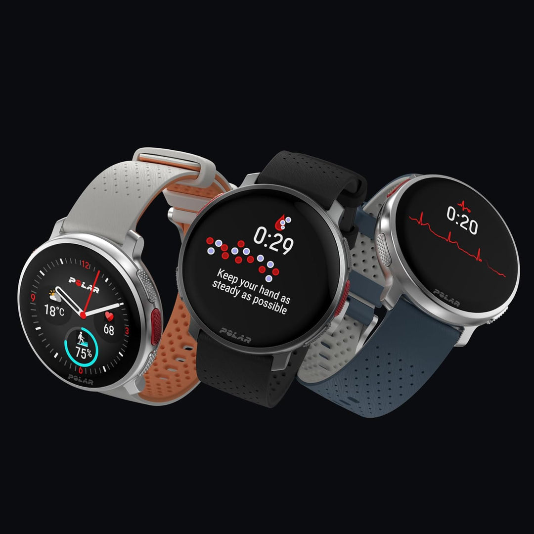 Polar Vantage V3, Sportuhr mit GPS, Fortschrittliches Herzfrequenz-Messgerät und Längere Akkulaufzei