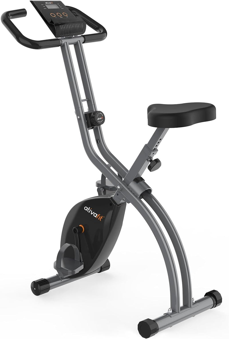 ATIVAFIT X-Bike Sport Fitnessfahrrad für Heimtrainer Fitnessbike für Ober-Und Unterkörper x-Bike mit