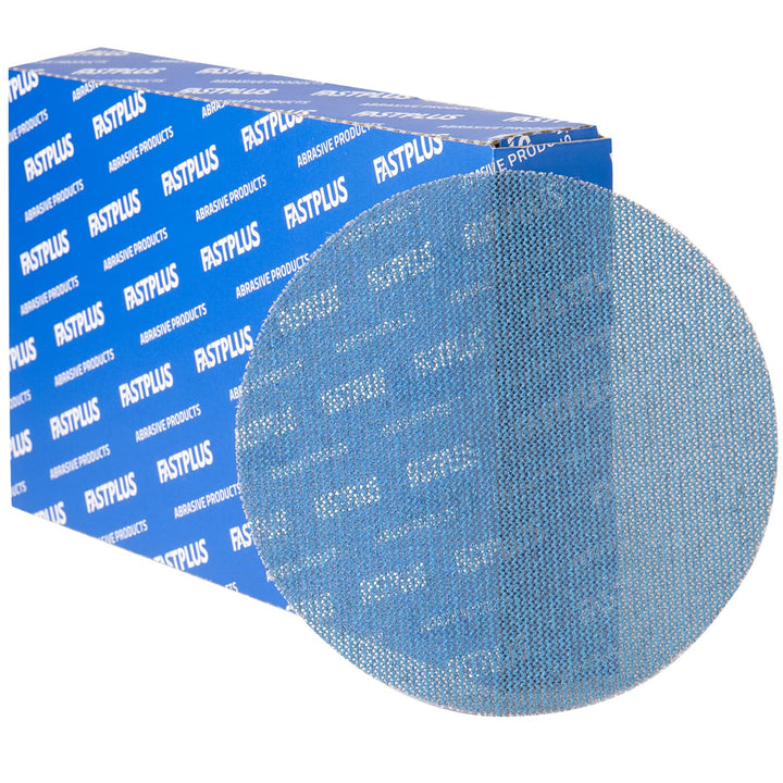 Schleifgitter 125mm Klett 120 Körnung Schleifpapier Rund Netz Blaues Keramik Netzschleifpapier 40 St