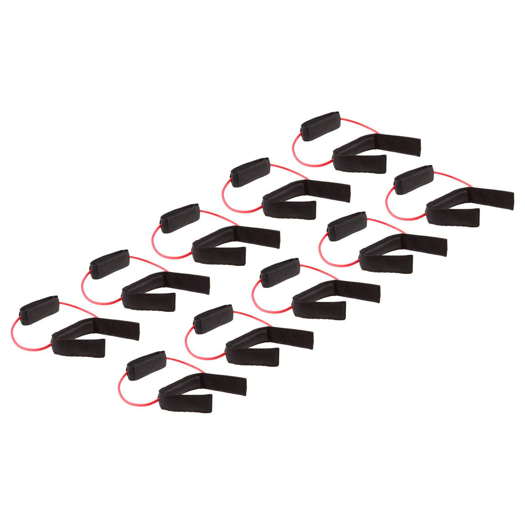 Sport-Tec Cuff Tube, 10er Set mittel - rot, mittel - rot