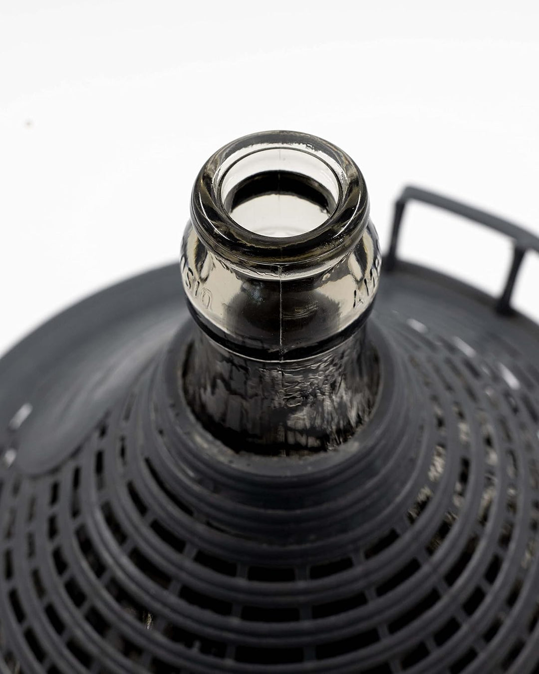 Gärballon mit Kunststoffkorb, Glasballon, Gallone, Weinballon, Weinmacher Set, Gärbehälter, Glasflas