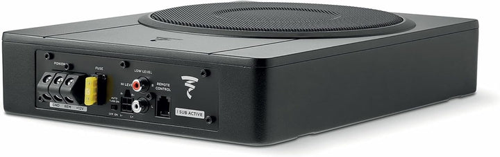 Focal ISUB-Active Aktiv Untersitz Subwoofer 8" 20cm flach für Fahrersitz Beifahrersitz