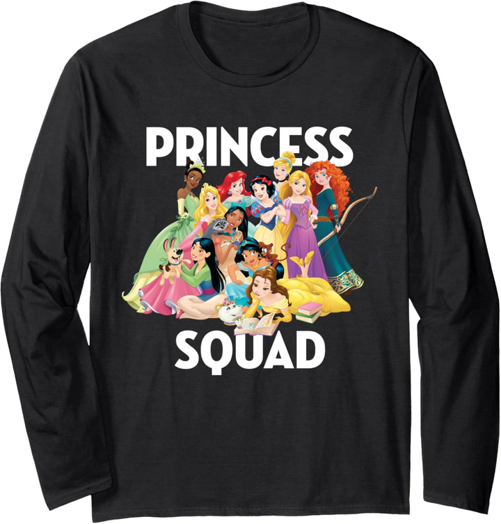 Disney Princess Squad Group Langarmshirt