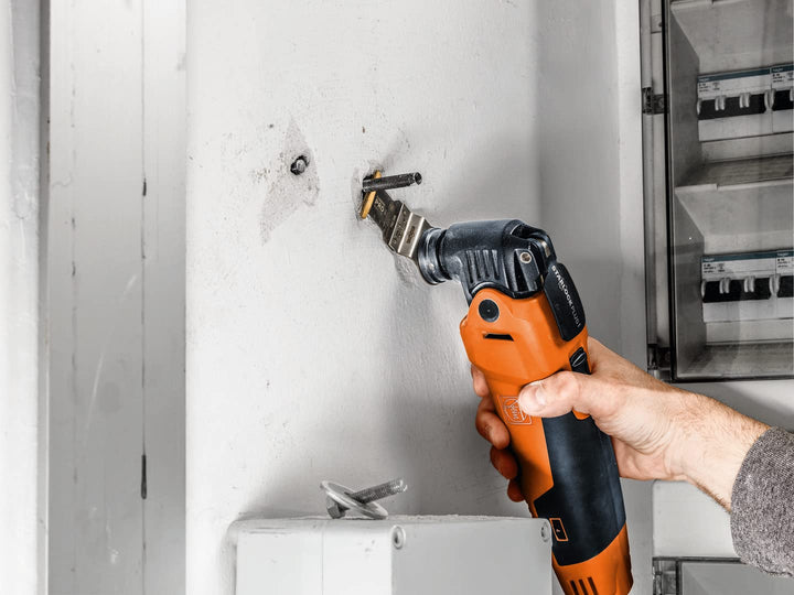 FEIN Multimaster MM 500 Plus, leistungsstarke MultiTool mit Bi-Metall-Sägeblatt für Holz, Metall und