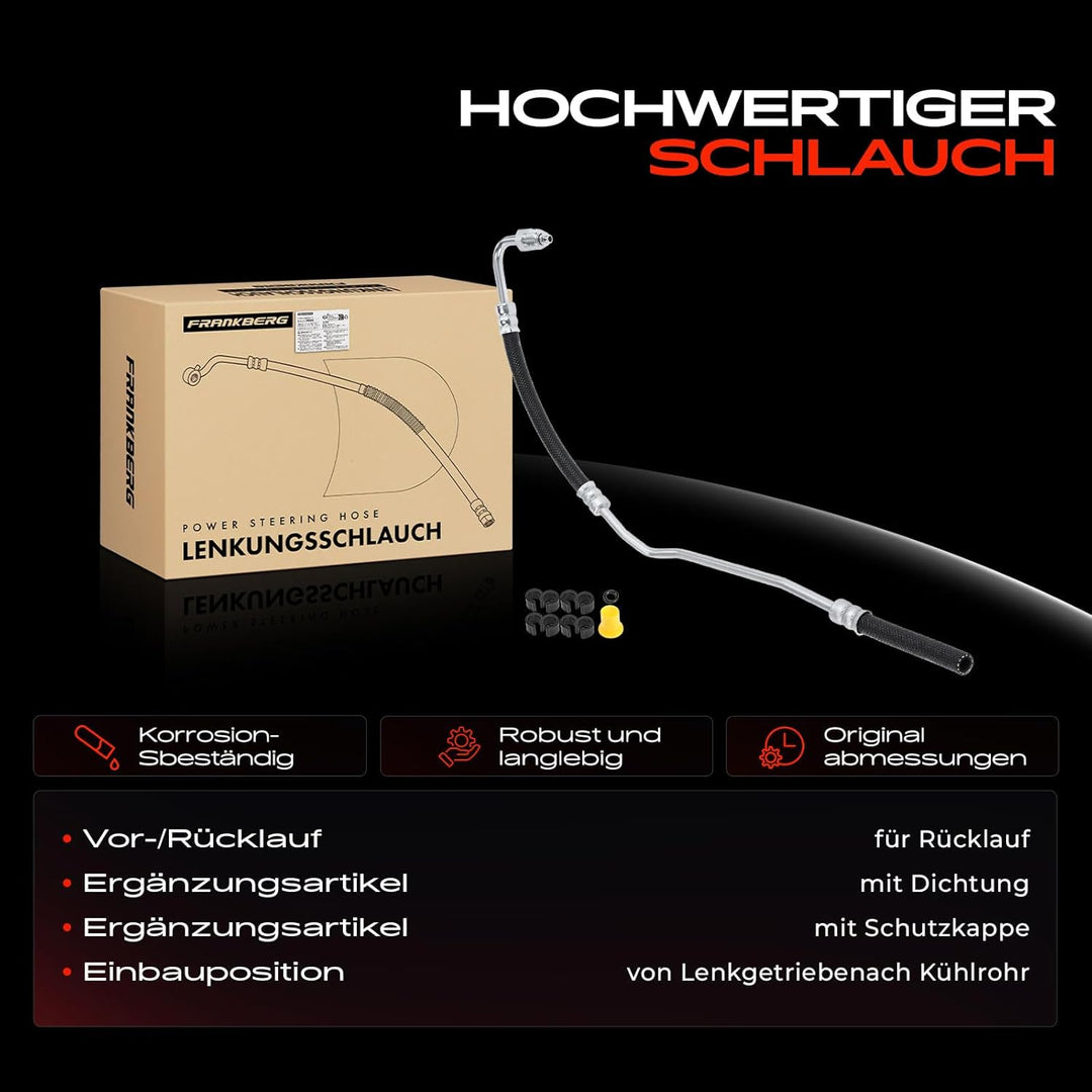 Frankberg Ausgleichsbehälter Schlauch Kompatibel mit A1 2010-2018 Ibiza IV 2008-2015 Fabia I II 2001