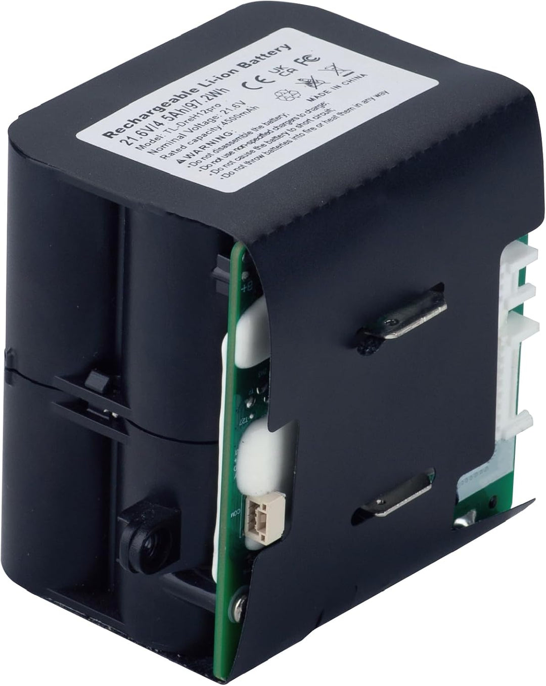 Ersatz Für Xiaomi Dreame H12pro Schnurloser Schrubber Ersatzakku 21,6V 4500mAh Li-Ion