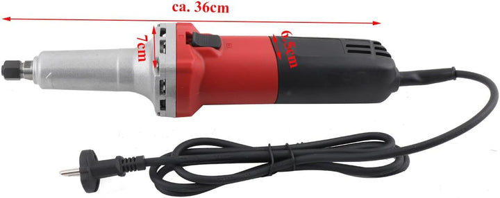 Geradschleifer 750 W, 0-27000 U/min Elektrischer gerader Schleifer Elektrisch Stabschleifer Gradschl