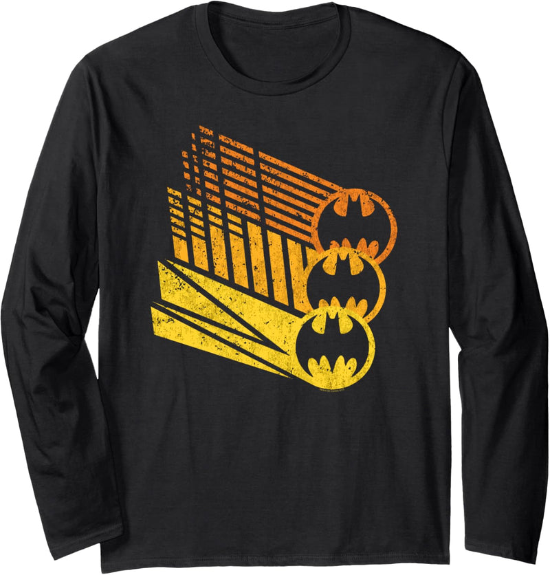 Batman Bat Signal Shapes Langarmshirt