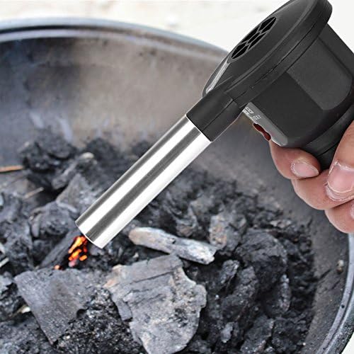 GOTOTOP Tragbar batteriebetrieben BBQ Fan Air Gebläse für Outdoor Camping Picknick Holzkohle-Grill B