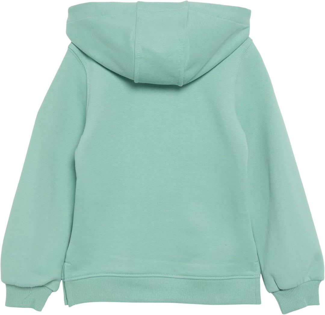 s.Oliver Wärmendes Kapuzen-Sweatshirt mit Glitzerprint 104-110 Helles Türkis, 104-110 Helles Tü