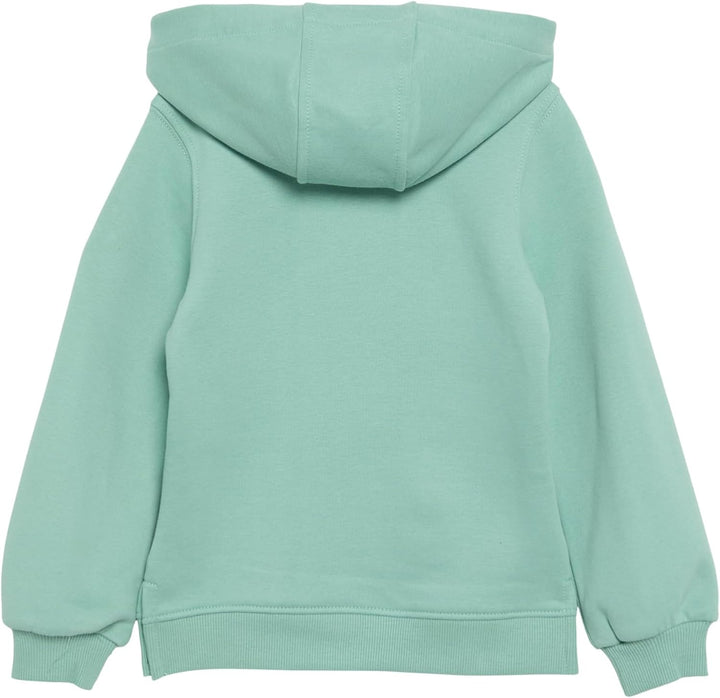 s.Oliver Wärmendes Kapuzen-Sweatshirt mit Glitzerprint 104-110 Helles Türkis, 104-110 Helles Tü