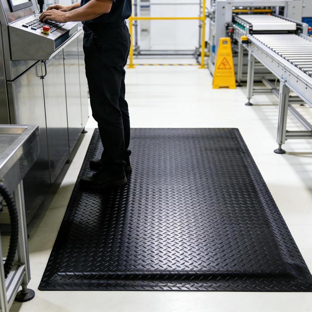 Anti Ermüdungsmatte für Steharbeitsplätze, Ergonomische Arbeitsplatzmatte Anti Fatigue Stehmatte, 90