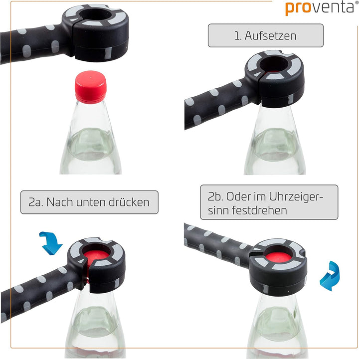 proventa® Drehverschlussöffner für Flaschen, Made in Germany, ideal bei Gelenk- und Greifproblemen