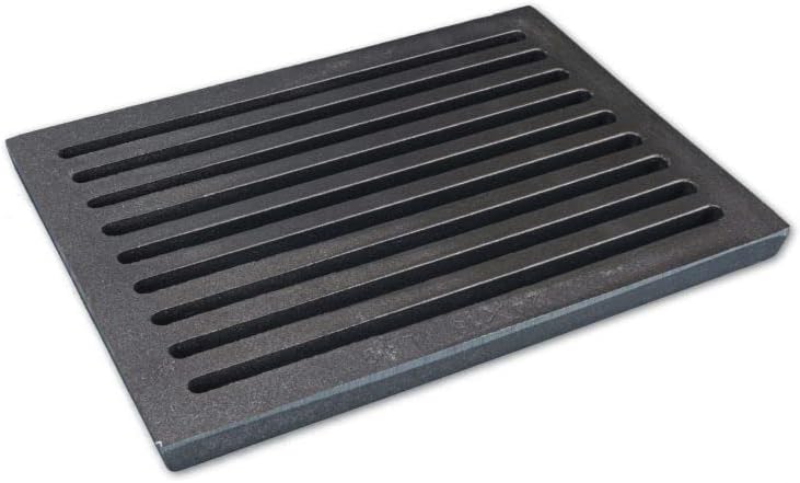 Grillrostprofi Ascherost - Feuerrost - Kohlerost - Kaminrost in Premium-Qualität, Gusseisen, 18 x 24