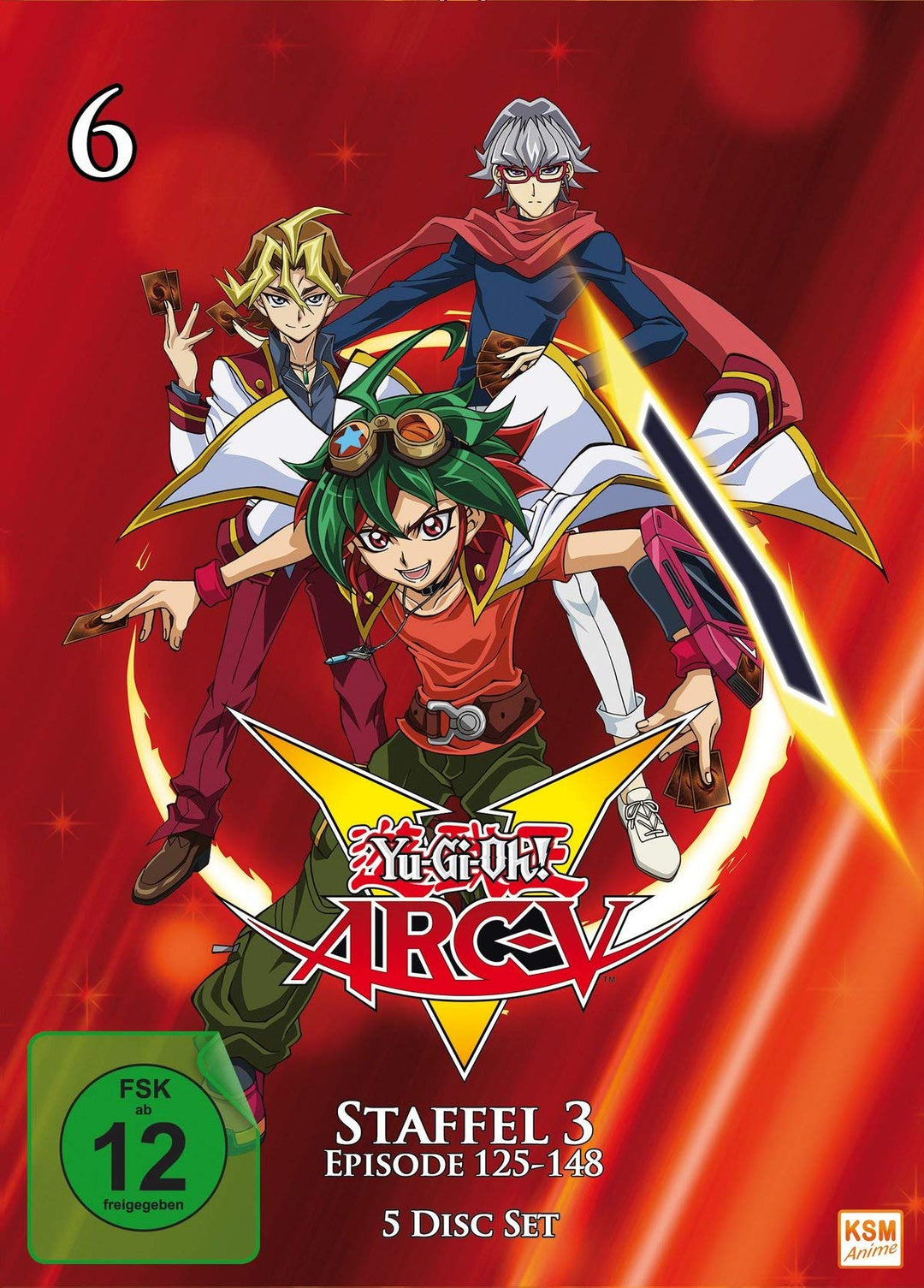 Yu-Gi-Oh! Arc V, Vol. 6 [5 DVDs], DVD