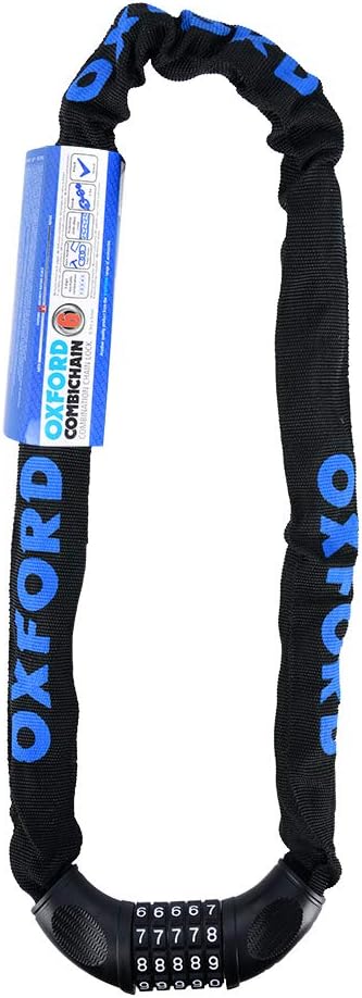 Oxford Unisex Combi chain6 X Rund, Schwarz, 0,9 m x 6 mm