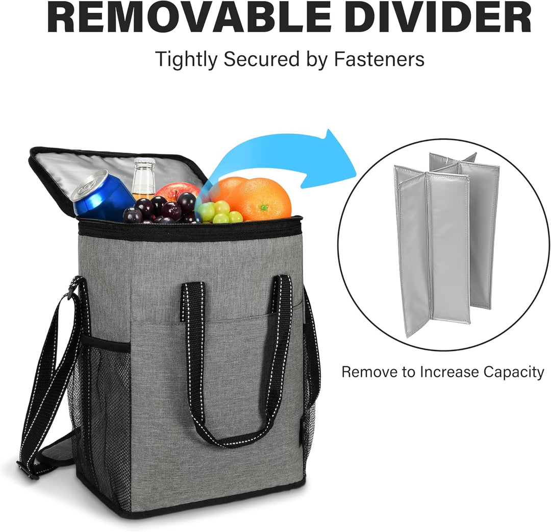 Kato Tirrinia Kühltasche Klein- Flaschenträger für Wein &amp; Bier, gepolsterte weinkühltasche mit isoli