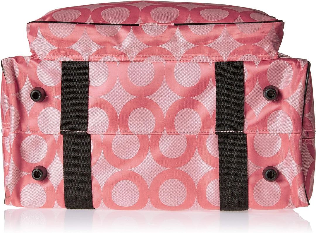 Janome 002Totepink Tragetasche, Segeltuch, Klettverschluss, Pink, Pink