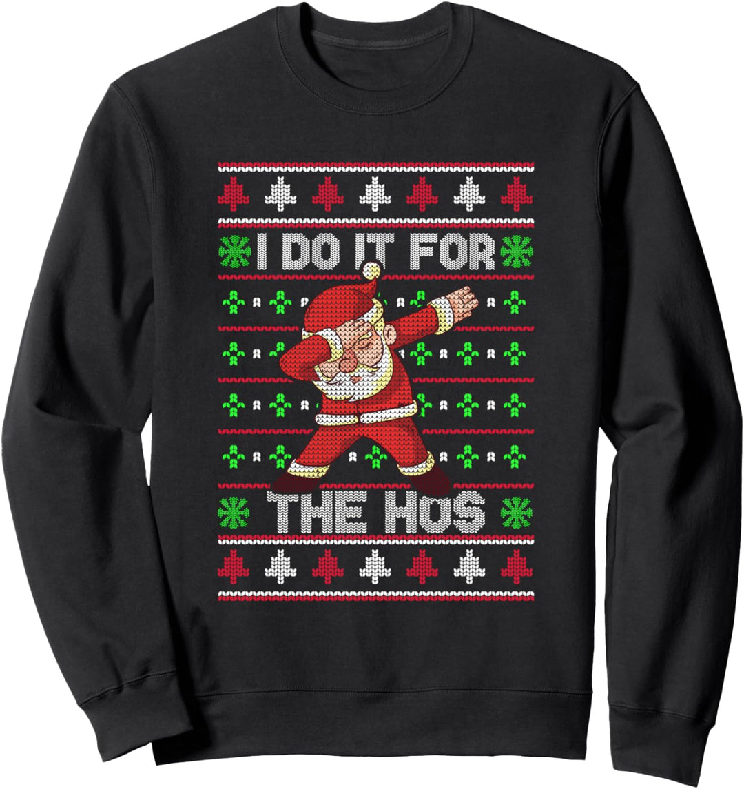 Lustiger Dabbing Santa Clause Christmas Dab Ugly Sweater Sweatshirt