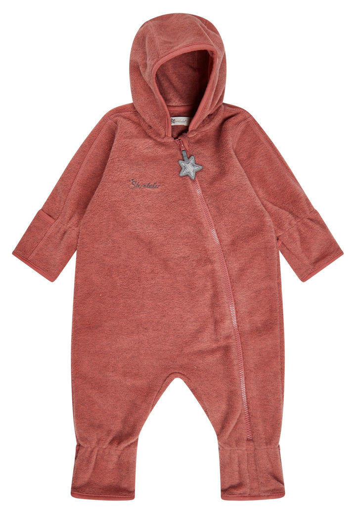 Sterntaler Unisex Baby Overall 62 Hellrot Melange, 62 Hellrot Melange