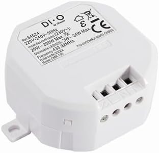 Chacon 54524 Modul Dimmer 200 W, Weiss