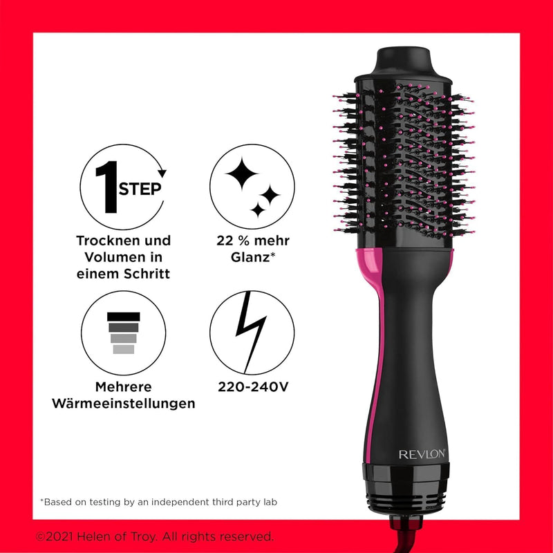 Revlon Salon One-Step Haartrockner und Volumiser (One-Step, IONEN- und KERAMIKTECHNOLOGIE, mittlere