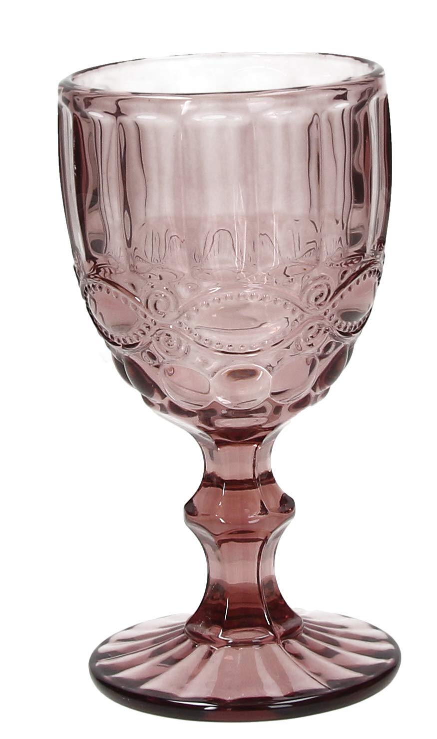 TOGNANA 6er Set Weinkelch Madame, rosa, 260 ml. Volumen