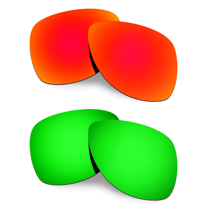 HKUCO Plus Mens Replacement Lenses For Oakley Dispatch 2 - 2 pair
