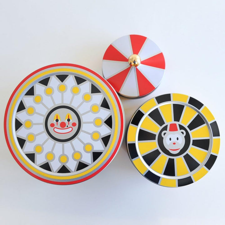 Alessi Circus| MW31S3 - Allzweckbox Design, Weissblech, 13.00 x 19.50 x cm Set mit 3 Schachteln, Set