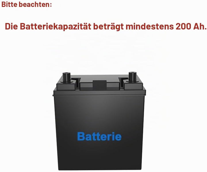 LVYUAN Spannungswandler 12V 230V 1000W / 2000W Wechselrichter LCD mit 2