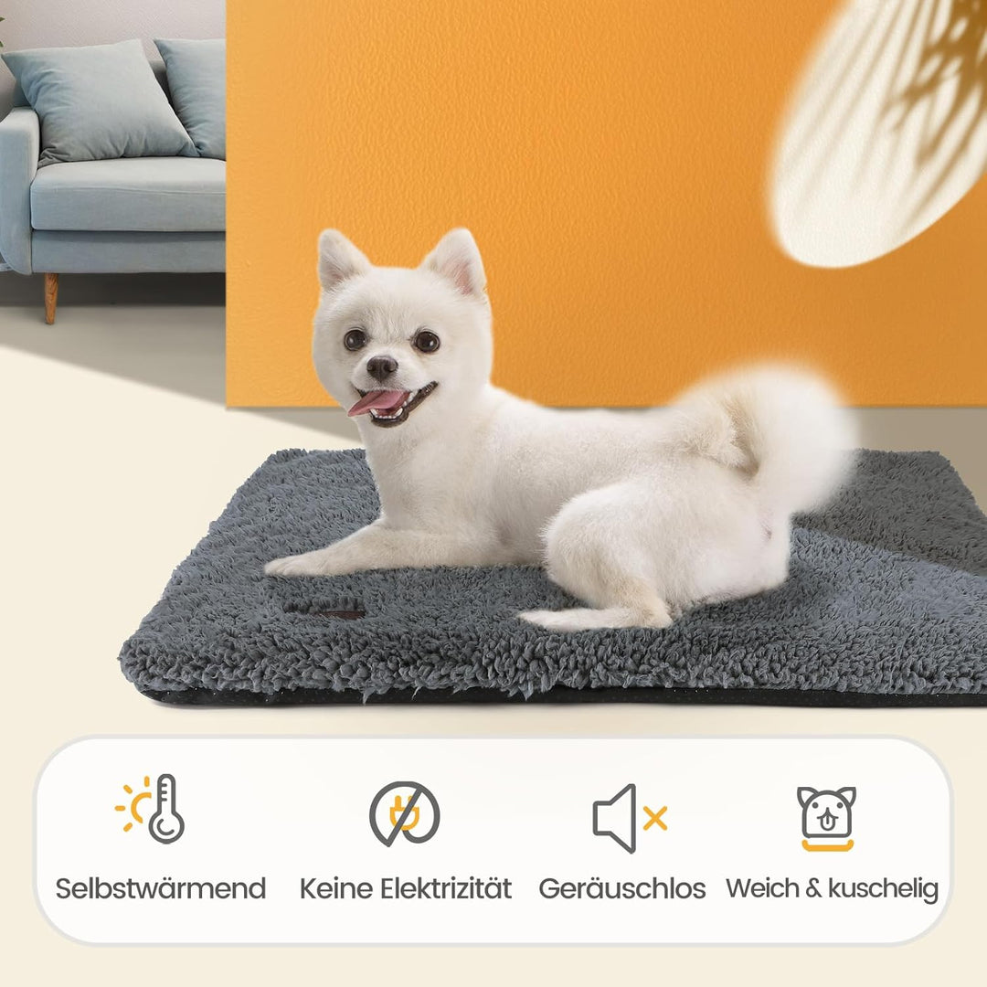 Mora Pets Selbstheizende Katzendecke für Katze Selbstwärmend Decke Katze Kissen Heizdecke für Katze