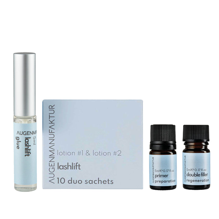 Augenmanufaktur Wimpernlifting Refillt Kit mit Sachets - professionell für lange voluminöse natürlic