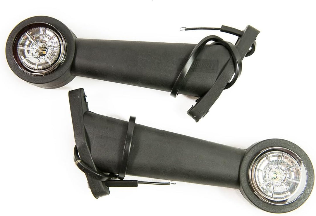 2 x LED Gummi Begrenzungsleuchte Seitenleuchte 12V 24V mit E-Prüfzeichen Positionsleuchte Auto LKW P