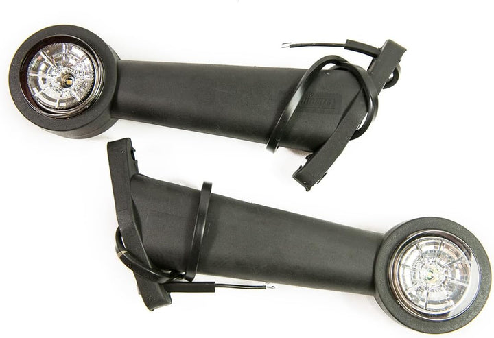 2 x LED Gummi Begrenzungsleuchte Seitenleuchte 12V 24V mit E-Prüfzeichen Positionsleuchte Auto LKW P