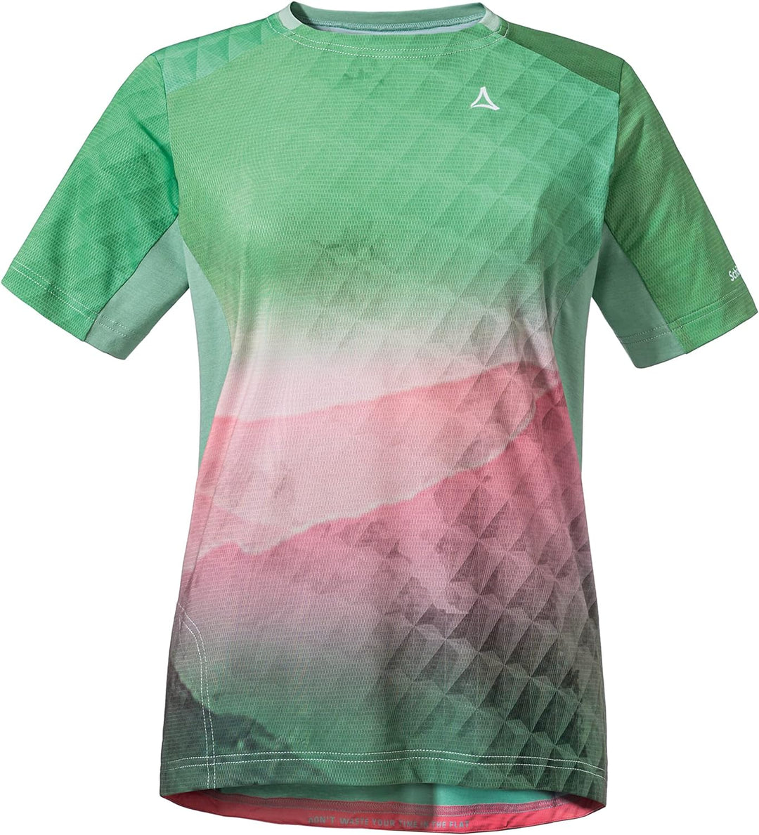 Schöffel Damen Shirt Valbella L, atmungsaktives Radtrikot, schnell trocknendes Funktionsshirt mit 4-