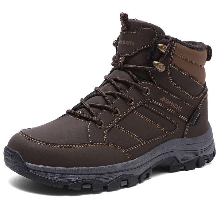 Littleplum Wanderschuhe Herren Trekkingschuhe Leicht Outdoorschuhe Wanderstiefel Herren Stiefel Wint