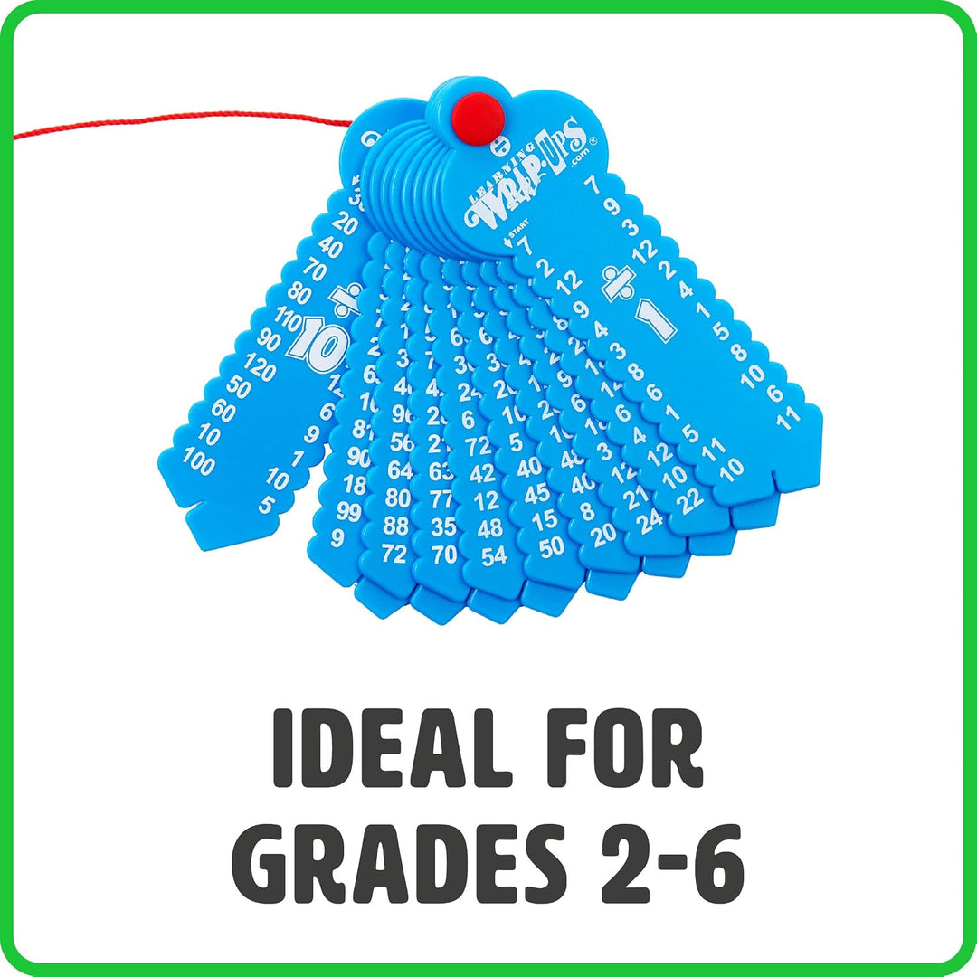 SUNYON Lern-Wrap-Ups Schlüssel für Division und Multiplikation, Mathematik-Werkzeug für Kinder, Klas