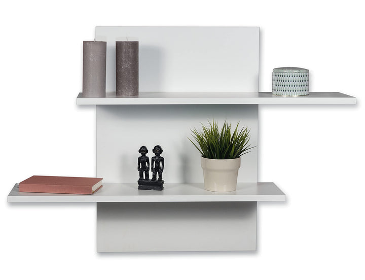 STEMA Seyfried Wandregal Sam in Weiss - 700x500x220 Wandboard, Schweberegal, Hängeregal, Weiss