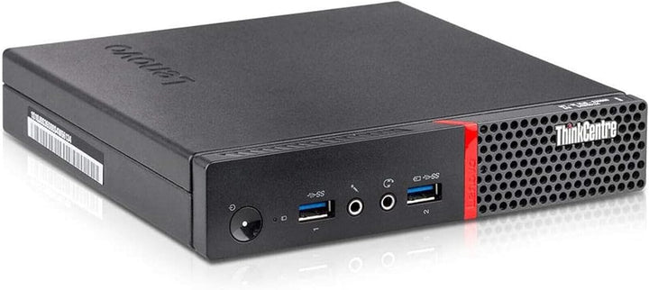 Lenovo Mini PC Desktop-Computer ThinkCentre M900 Tiny, Prozessor Core i7-6700T, 16 GB RAM, SSD 240 G